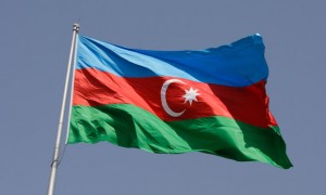 Azerbaijan flag waving Breakfast Patent