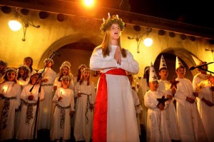 santa lucia sweden - Solstice Festivals